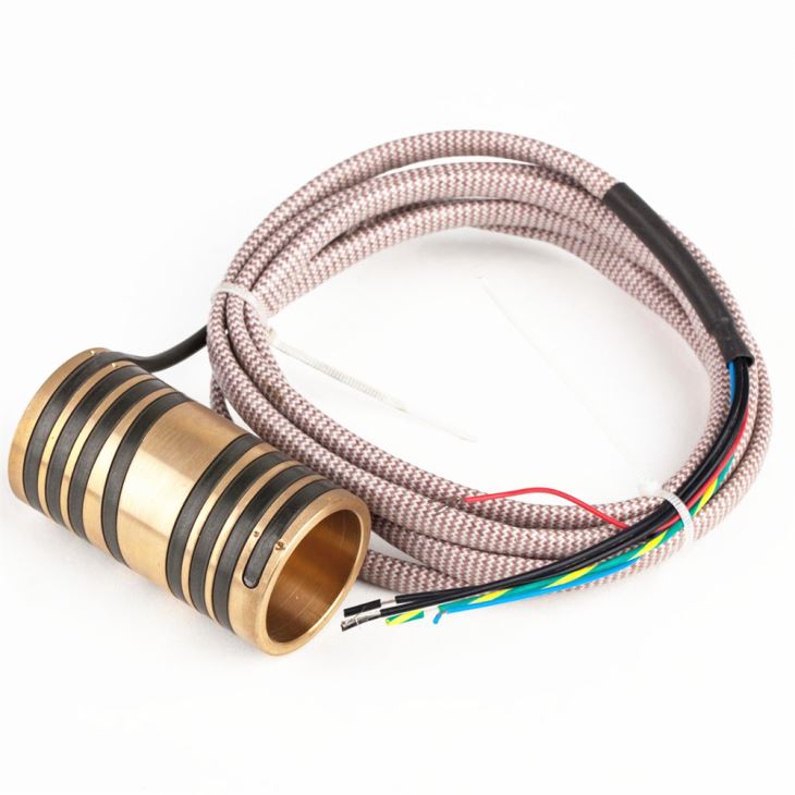 Hot Runner Upphitun Element Electric Brass Pipe Hitari Stútur Coil Hitari